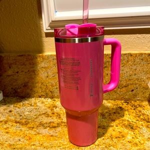 STANLEY x STARBUCKS Exclusive Tumbler Mug 40OZ Pink New 2024